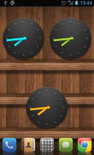 Cyanogen Analog Clock Widgets 2