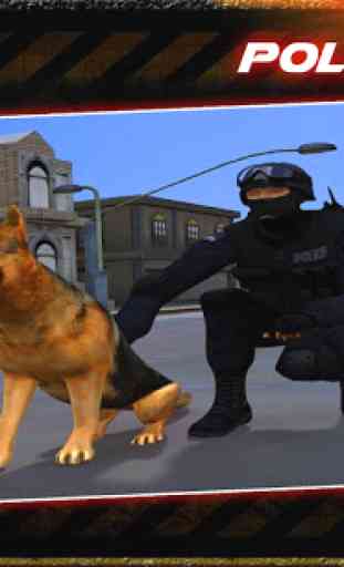 délit ville police chien chase 2