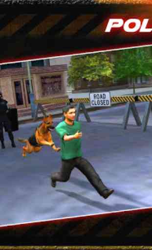 délit ville police chien chase 3
