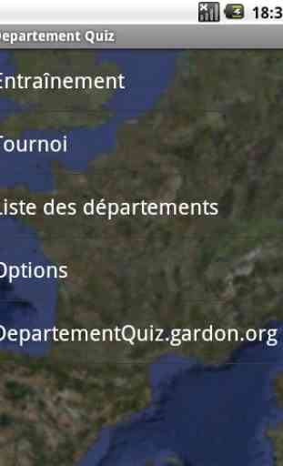 Département Geo Quiz - France 1