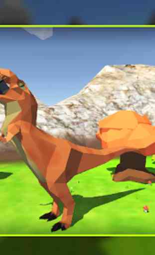 Dino Hunting: Cube World 3D 3