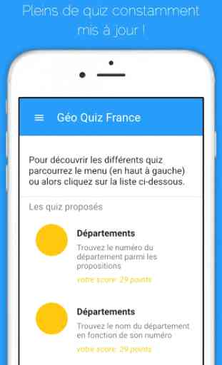 Géo Quiz France 1