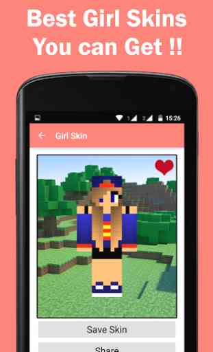 Girl Skins for PE Minecraft 1