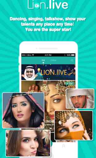 Lion.live - Live Broadcasting 1
