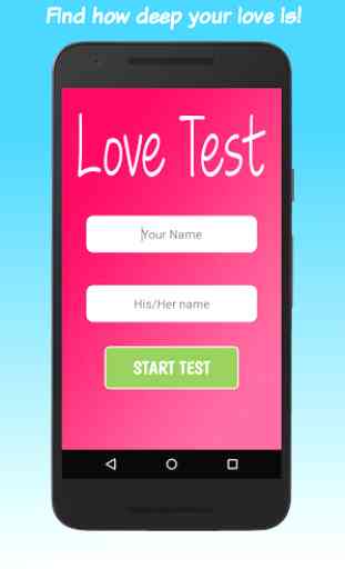 Love Test 1