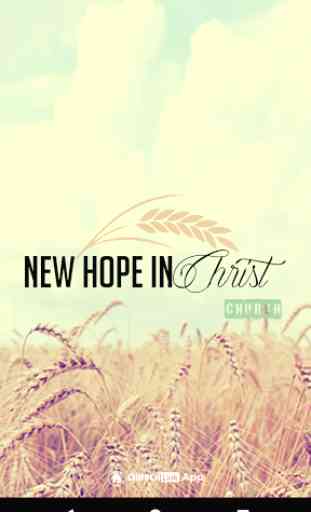 New Hope In Christ 1