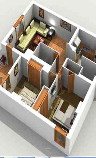 Nouveau 3D Plan d'étage Accuei 2