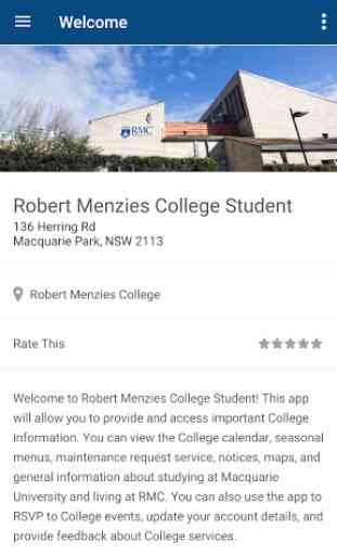 Robert Menzies College Student 2