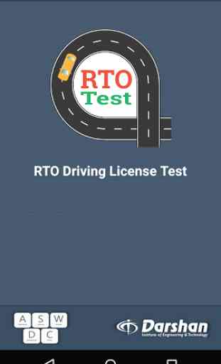 RTO Driving Licence Test 1