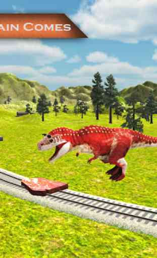 Simulateur de Dinosaure: Train 1