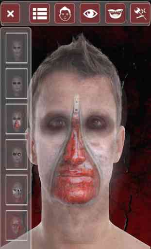 stand de visage zombie 3