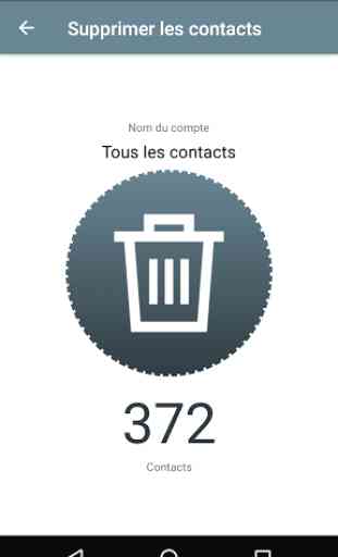 Supprimer tous contacts 4