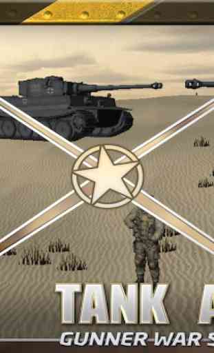 Tank Attack: Artilleur Guerre 2