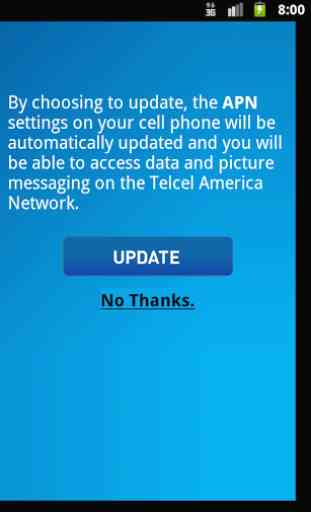 Telcel America Data Settings 2