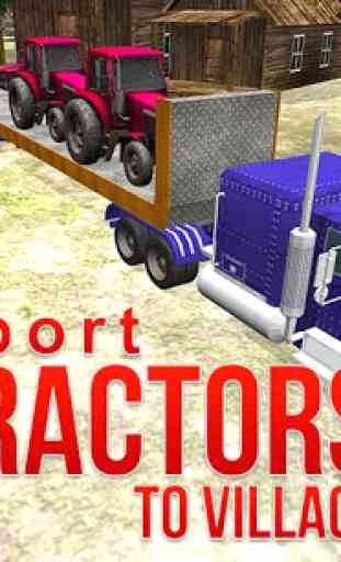 Tracteur transporteur camion 4