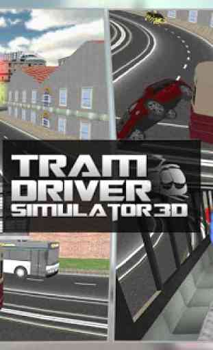 Ville pilote Tram Simulator 3D 2