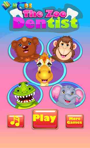 Zoo Dentist Game 1