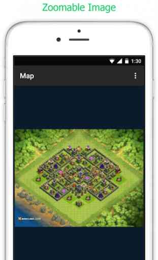 Base Clash of Clans Map Layout 4