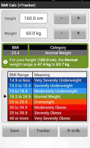 BMI Calculator (Tracker/Graph) 1
