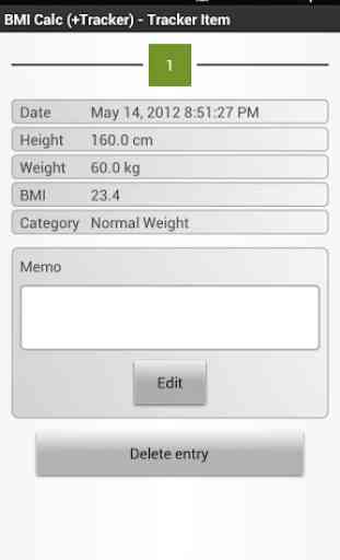 BMI Calculator (Tracker/Graph) 4