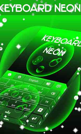 Clavier au néon pour Galaxy S3 4