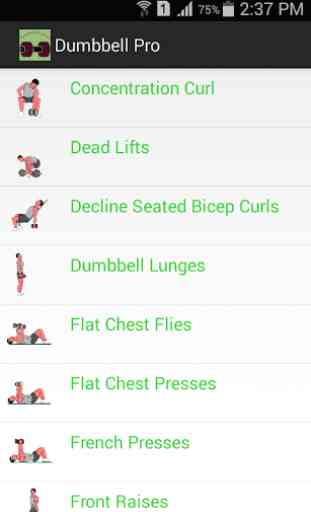 Dumbbell Workout Exercises 1