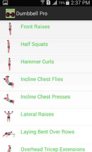 Dumbbell Workout Exercises 2