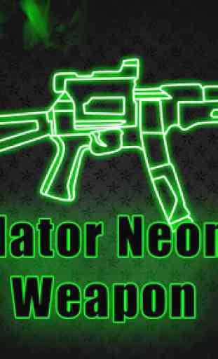 Neon Gun Arme Simulator 1