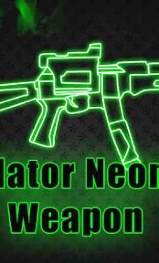 Neon Gun Arme Simulator 4