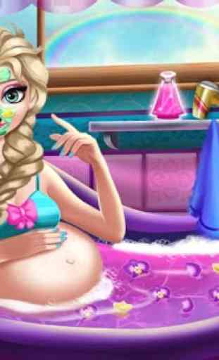 Pregnant Mommy SPA Salon 2