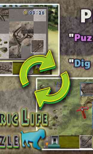 Prehistoric life　Puzzle 1