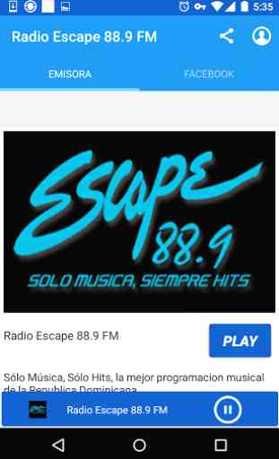 Radio Escape 88.9 FM 1
