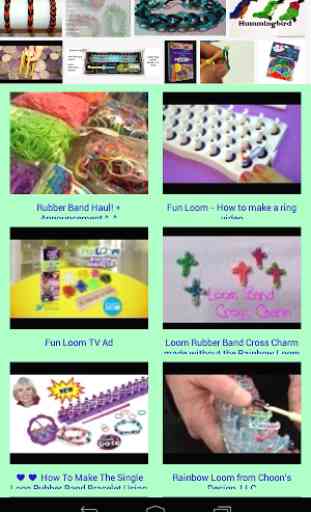 Rubber Band Loom Designs 1