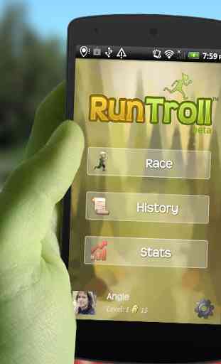 RunTroll - GPS running race 1