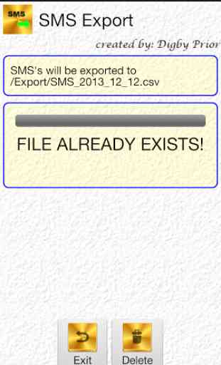 SMS Export 4