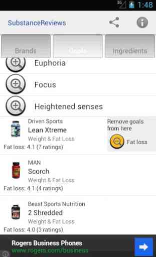 Supplement Reviews for Android 3