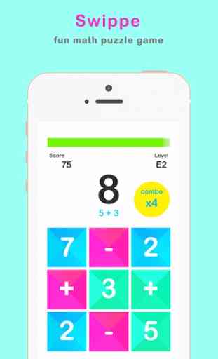 Swippe: A Math Puzzle Game 1