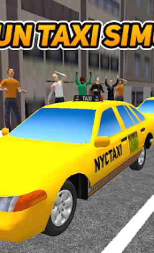Taxi Driver Duty Ville jeu 3D 4