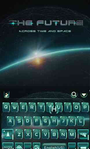 The Future Theme for iKeyboard 1