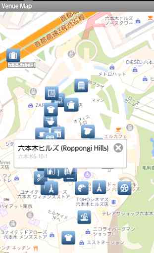 Venue Map for foursquare 2
