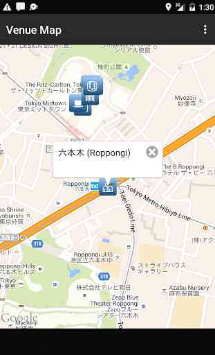Venue Map for foursquare 3