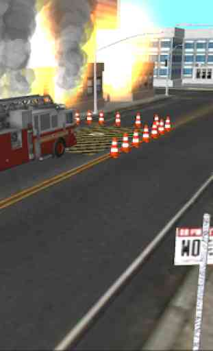 Camion de pompiers 3D 4