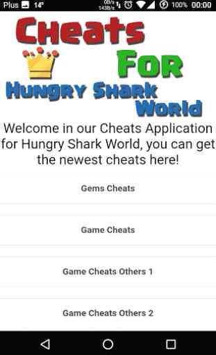 Cheats Tips Hungry Shark World 1