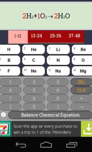 Chem Equation Balance (Free) 2