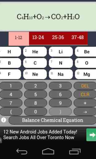 Chem Equation Balance (Free) 4