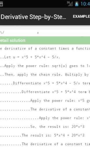 Derivative Step-By-Step Calc 4