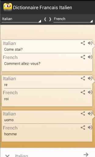 Dictionnaire français italien 4