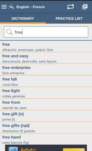 Dictionnaire Freelang 1