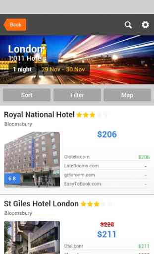 Easy Hotels - Best search app! 1