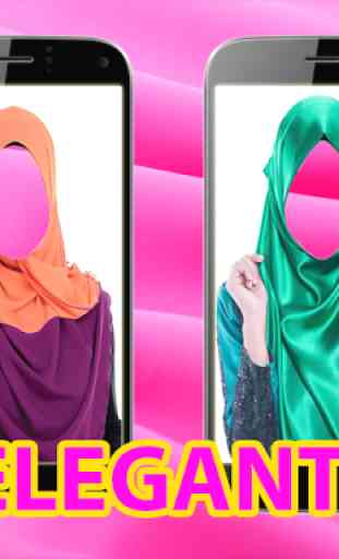 Hijab Woman Photo Montage 2